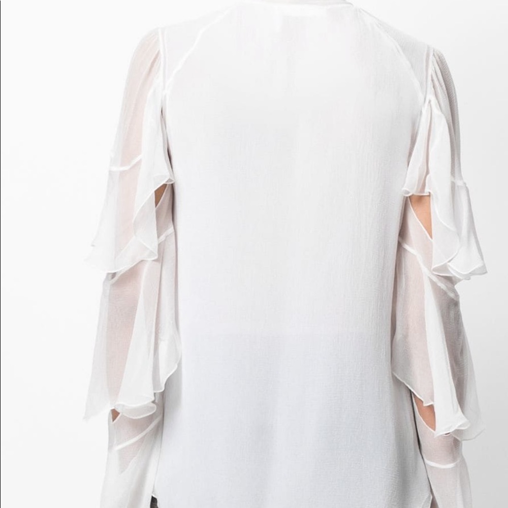 Chloe Frill sleeves blouse - Picture 5 of 10